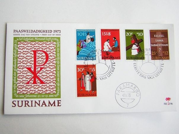 1973 Paasweldadigheid Suriname - (5001)